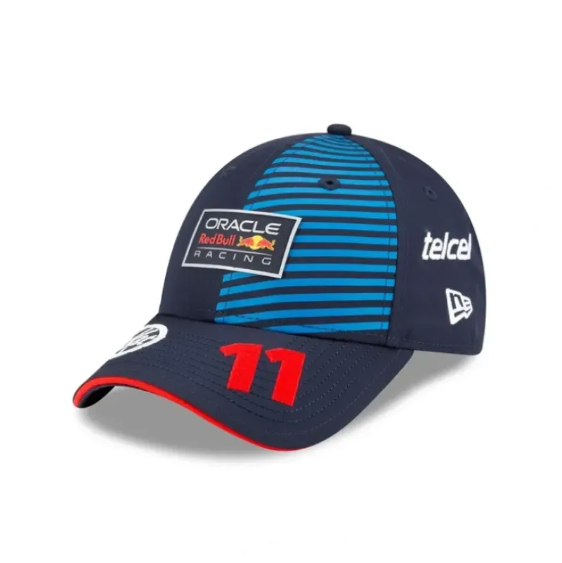 New 2024 Oracle Red Bull Racing Sergio Perez 9FORTY Snapback Hat - KTGCaps - Baseball caps for various teams, purchased online at a discount Caps