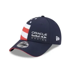 Hot 2024 US Race Special Oracle Red Bull Racing 9FORTY Adjustable Hat - KTGCaps - Baseball caps for various teams, purchased online at a discount Caps