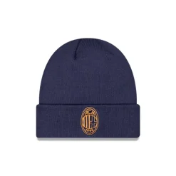 Fashion AC Milan Seasonal Navy Cuff Knit Hat - KTGCaps - Baseball caps for various teams, purchased online at a discount Caps