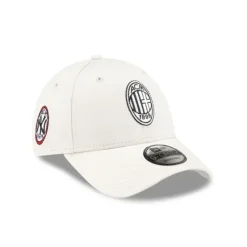 Cheap AC Milan x New York Yankees Cream 9FORTY Adjustable Hat - KTGCaps - Baseball caps for various teams, purchased online at a discount Caps
