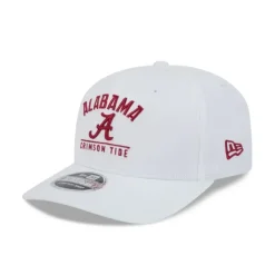 Hot Alabama Crimson Tide Optic White 9SEVENTY StretchSnap Hat - KTGCaps - Baseball caps for various teams, purchased online at a discount Caps