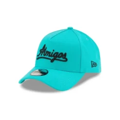 Online Almigos X New Era Teal 9FORTY AFrame Snapback - KTGCaps - Baseball caps for various teams, purchased online at a discount Caps