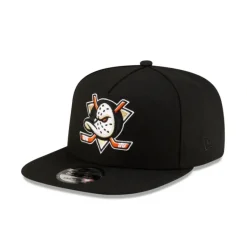 Store Anaheim Ducks Black 9FIFTY AFrame Snapback Hat - KTGCaps - Baseball caps for various teams, purchased online at a discount Caps