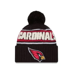 Hot Arizona Cardinals 2024 Cold Weather Black Pom Knit Hat - KTGCaps - Baseball caps for various teams, purchased online at a discount Caps