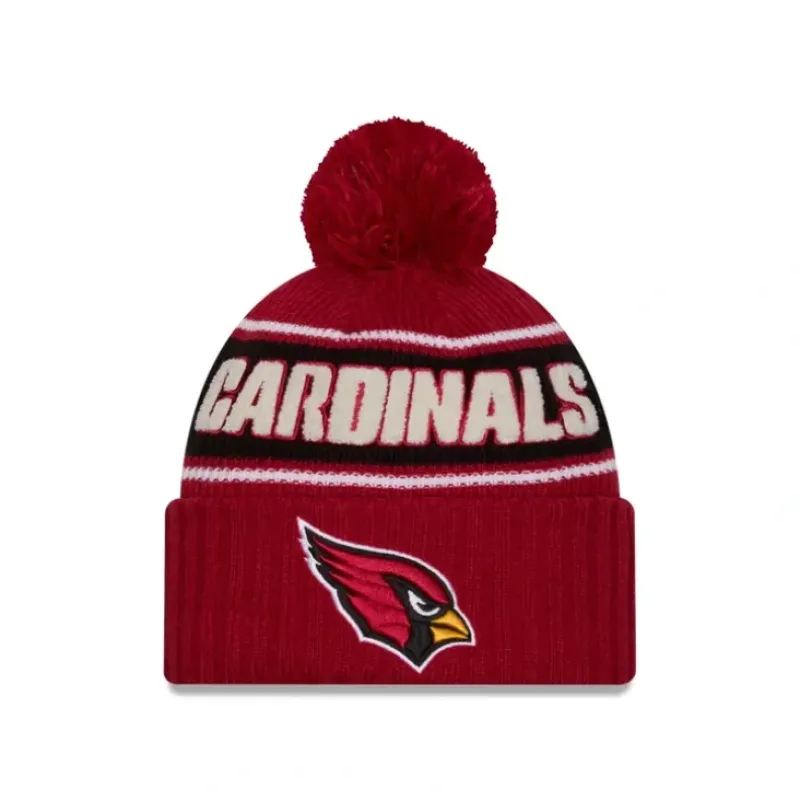 Cheap Arizona Cardinals 2024 Cold Weather Sport Pom Knit Hat - KTGCaps - Baseball caps for various teams, purchased online at a discount Caps