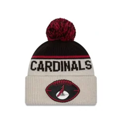 Discount Arizona Cardinals 2024 Cold Weather Historic Pom Knit Hat - KTGCaps - Baseball caps for various teams, purchased online at a discount Caps
