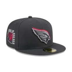 New Arizona Cardinals 2024 Draft Gray 59FIFTY Fitted Hat - KTGCaps - Baseball caps for various teams, purchased online at a discount Caps
