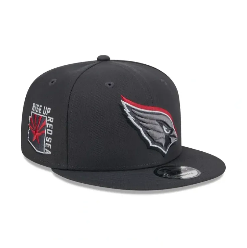 Outlet Arizona Cardinals 2024 Draft 9FIFTY Snapback Hat - KTGCaps - Baseball caps for various teams, purchased online at a discount Caps