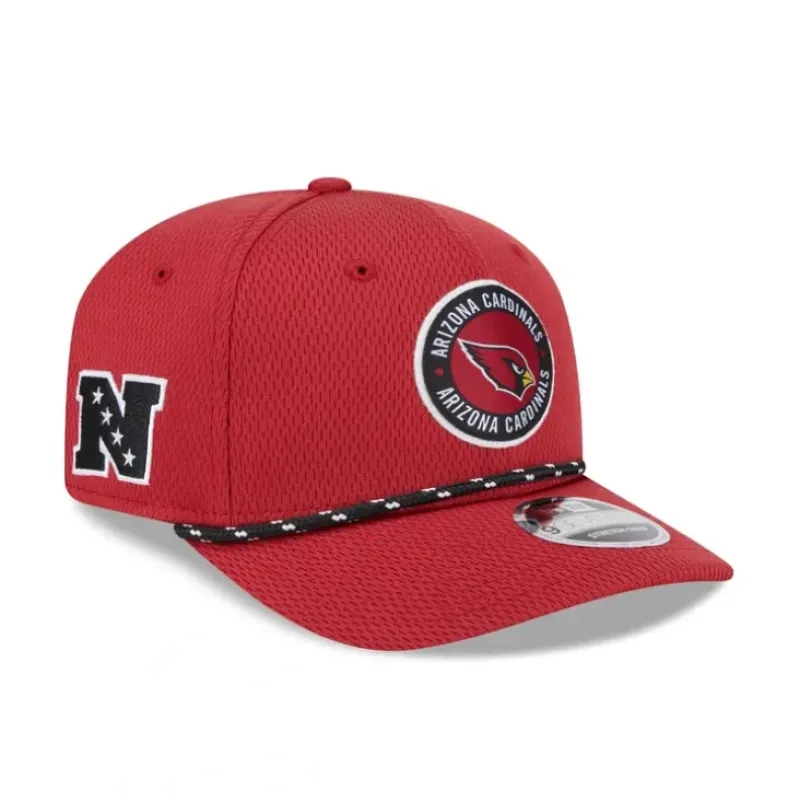 Discount Arizona Cardinals 2024 Sideline 9SEVENTY StretchSnap Hat - KTGCaps - Baseball caps for various teams, purchased online at a discount Caps