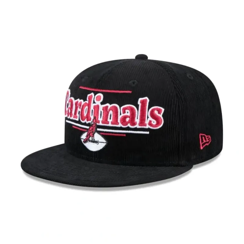 New Arizona Cardinals Throwback Display 9FIFTY Snapback Hat - KTGCaps - Baseball caps for various teams, purchased online at a discount Caps