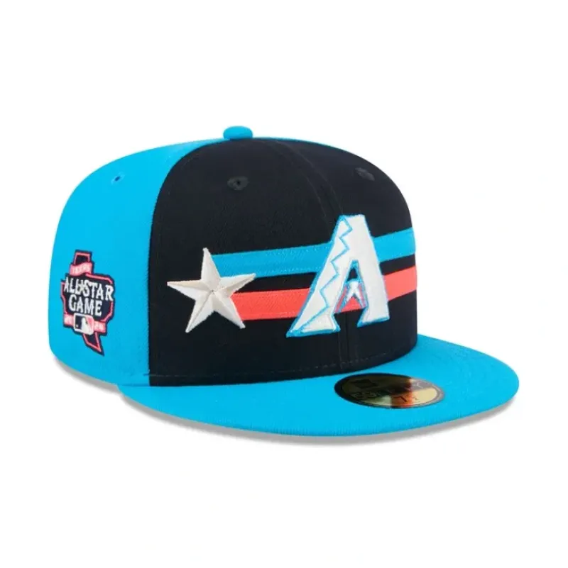 Best Sale Arizona Diamondbacks 2024 AllStar Game 59FIFTY Fitted Hat - KTGCaps - Baseball caps for various teams, purchased online at a discount Caps