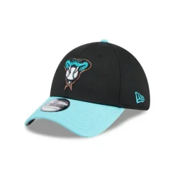 New Arizona Diamondbacks 2024 Batting Practice 39THIRTY Stretch Fit Hat - KTGCaps - Baseball caps for various teams, purchased online at a discount Caps