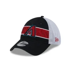 Flash Sale Arizona Diamondbacks Banded 39THIRTY Stretch Fit Hat - KTGCaps - Baseball caps for various teams, purchased online at a discount Caps