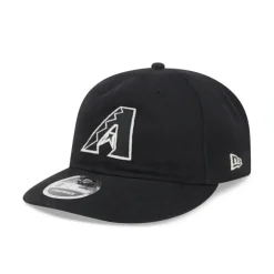 Fashion Arizona Diamondbacks Canvas Felt Retro Crown 9FIFTY Adjustable Hat - KTGCaps - Baseball caps for various teams, purchased online at a discount Caps