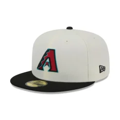 Fashion Arizona Diamondbacks Chrome 59FIFTY Fitted Hat - KTGCaps - Baseball caps for various teams, purchased online at a discount Caps