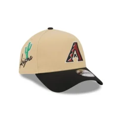 Hot Arizona Diamondbacks City Side Patch 9FORTY AFrame Snapback Hat - KTGCaps - Baseball caps for various teams, purchased online at a discount Caps