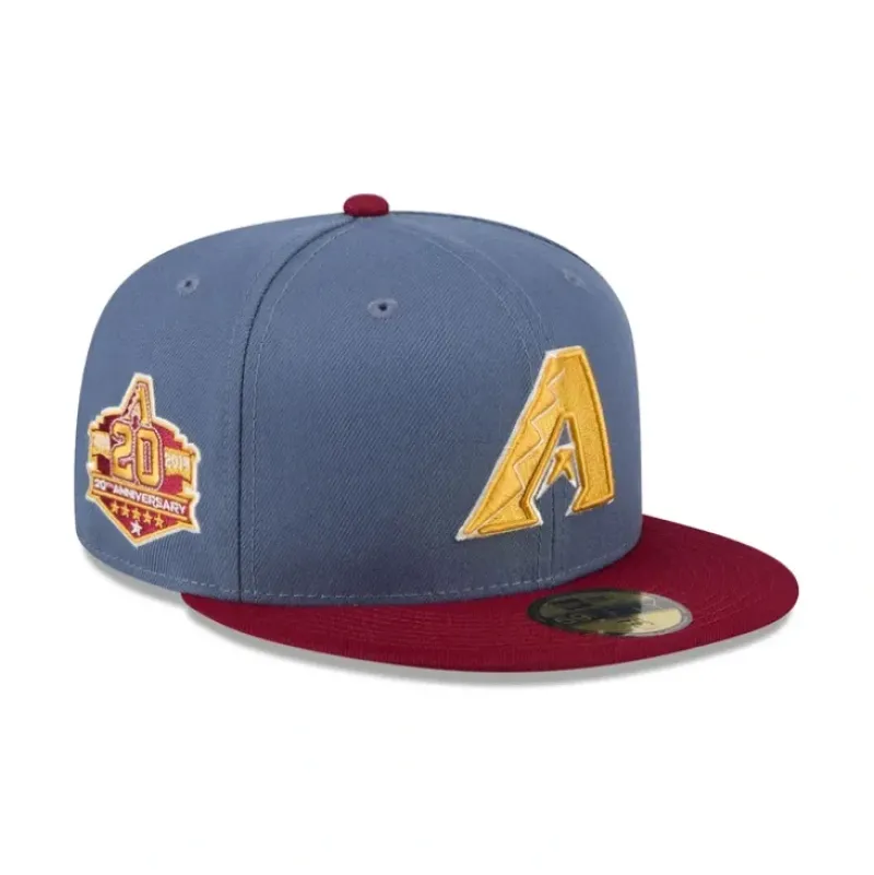New Arizona Diamondbacks Deep Blue 59FIFTY Fitted Hat - KTGCaps - Baseball caps for various teams, purchased online at a discount Caps