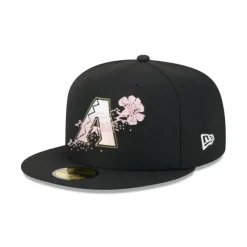 Best Arizona Diamondbacks Dotted Floral 59FIFTY Fitted Hat - KTGCaps - Baseball caps for various teams, purchased online at a discount Caps