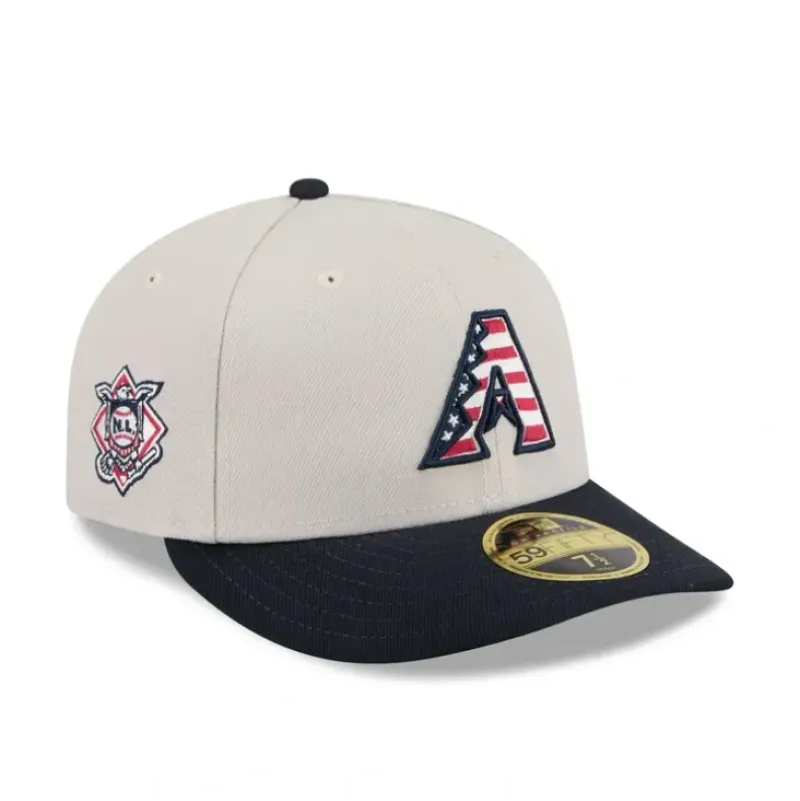 Outlet Arizona Diamondbacks Independence Day 2024 Low Profile 59FIFTY Fitted - KTGCaps - Baseball caps for various teams, purchased online at a discount Caps