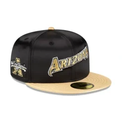 Cheap Arizona Diamondbacks Metallic Gold 59FIFTY Fitted Hat - KTGCaps - Baseball caps for various teams, purchased online at a discount Caps
