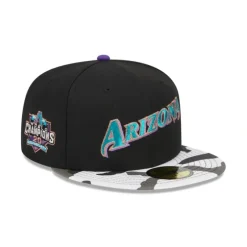 Flash Sale Arizona Diamondbacks Metallic Camo 59FIFTY Fitted Hat - KTGCaps - Baseball caps for various teams, purchased online at a discount Caps
