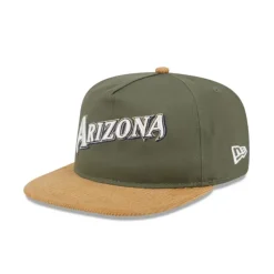 Flash Sale Arizona Diamondbacks Olive Green Golfer Hat - KTGCaps - Baseball caps for various teams, purchased online at a discount Caps