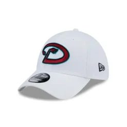 Best Sale Arizona Diamondbacks Optic White 39THIRTY Stretch Fit Hat - KTGCaps - Baseball caps for various teams, purchased online at a discount Caps