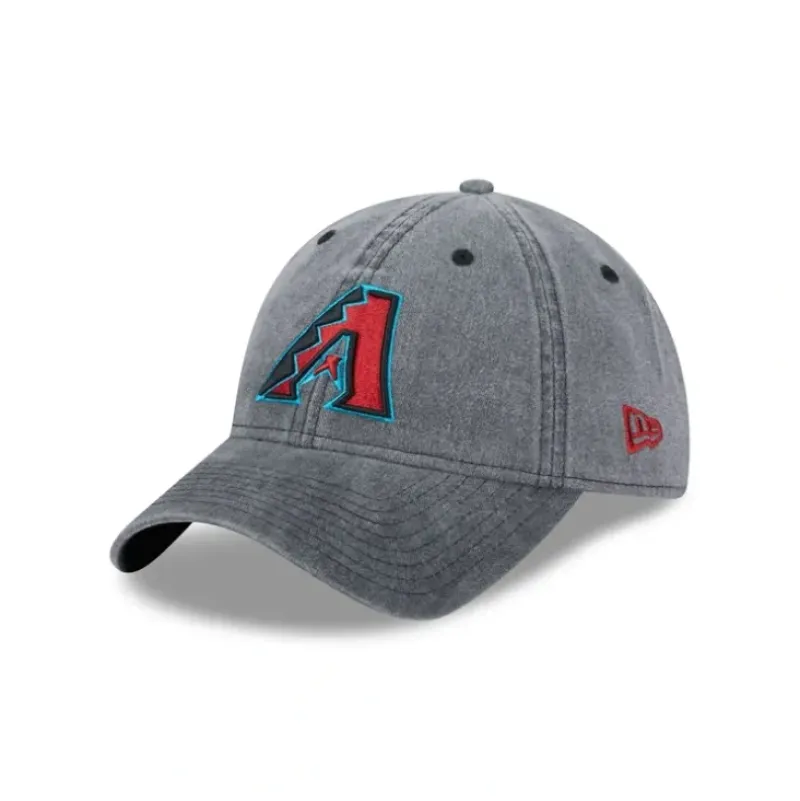 Clearance Arizona Diamondbacks Rugged 9TWENTY Adjustable Hat - KTGCaps - Baseball caps for various teams, purchased online at a discount Caps