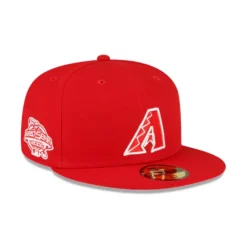 Outlet Arizona Diamondbacks Sidepatch Red 59FIFTY Fitted Hat - KTGCaps - Baseball caps for various teams, purchased online at a discount Caps