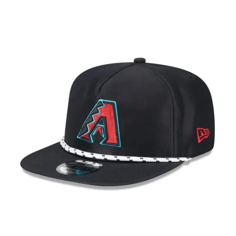 Outlet Arizona Diamondbacks Team Rope Golfer Hat - KTGCaps - Baseball caps for various teams, purchased online at a discount Caps