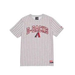 New Arizona Diamondbacks Throwback Gray Pinstripe TShirt - KTGCaps - Baseball caps for various teams, purchased online at a discount Caps