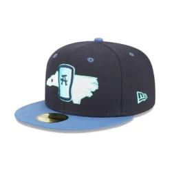 Online Asheville Tourists Theme Night Alt 59FIFTY Fitted Hat - KTGCaps - Baseball caps for various teams, purchased online at a discount Caps