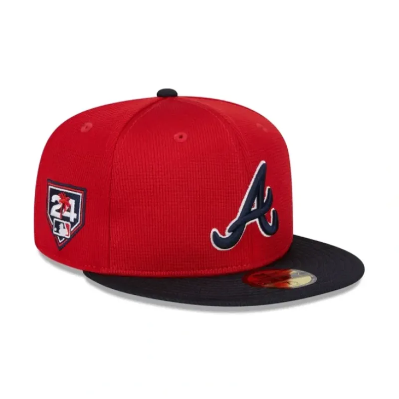 Flash Sale Atlanta Braves 2024 Spring Training 59FIFTY Fitted Hat - KTGCaps - Baseball caps for various teams, purchased online at a discount Caps