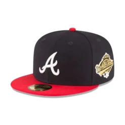 Discount Atlanta Braves 1995 World Series Wool 59FIFTY Fitted Hat - KTGCaps - Baseball caps for various teams, purchased online at a discount Caps