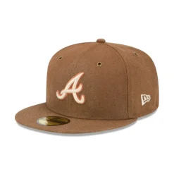 Best Atlanta Braves Antique Plaid 59FIFTY Fitted Hat - KTGCaps - Baseball caps for various teams, purchased online at a discount Caps