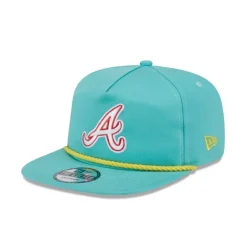 Flash Sale Atlanta Braves Clear Mint Golfer Hat - KTGCaps - Baseball caps for various teams, purchased online at a discount Caps