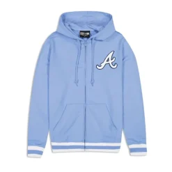 Fashion Atlanta Braves Coop Logo Select FullZip Hoodie - KTGCaps - Baseball caps for various teams, purchased online at a discount Caps