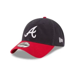 New Atlanta Braves Core Classic Home 9TWENTY Adjustable Hat - KTGCaps - Baseball caps for various teams, purchased online at a discount Caps