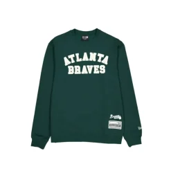 Cheap Atlanta Braves Dark Green Logo Select Crewneck - KTGCaps - Baseball caps for various teams, purchased online at a discount Caps