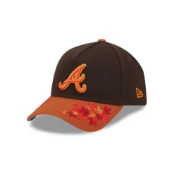 Best Sale Atlanta Braves Fall Foliage 9FORTY AFrame Snapback Hat - KTGCaps - Baseball caps for various teams, purchased online at a discount Caps