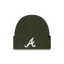 Best Atlanta Braves Green Merino Wool Knit Beanie - KTGCaps - Baseball caps for various teams, purchased online at a discount Caps