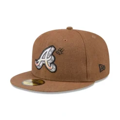 Best Atlanta Braves Logo Scribble 59FIFTY Fitted Hat - KTGCaps - Baseball caps for various teams, purchased online at a discount Caps