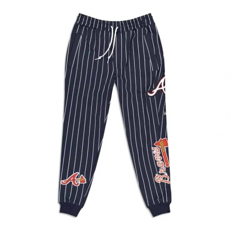 Shop Atlanta Braves Logo Select Pinstripe Jogger - KTGCaps - Baseball caps for various teams, purchased online at a discount Caps