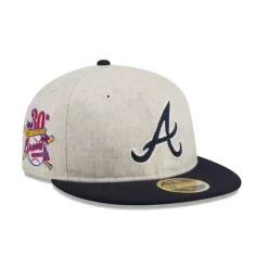 Cheap Atlanta Braves Melton Wool Retro Crown 59FIFTY Fitted Hat - KTGCaps - Baseball caps for various teams, purchased online at a discount Caps