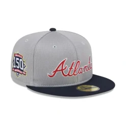 Outlet Atlanta Braves Pivot Mesh 59FIFTY Fitted Hat - KTGCaps - Baseball caps for various teams, purchased online at a discount Caps