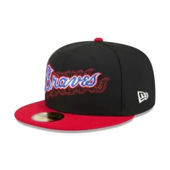 Discount Atlanta Braves Shadow Stitch 59FIFTY Fitted Hat - KTGCaps - Baseball caps for various teams, purchased online at a discount Caps