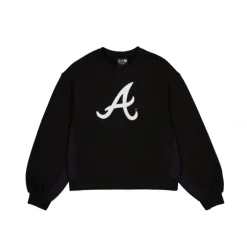 Store Atlanta Braves Sport Night Womens Crewneck - KTGCaps - Baseball caps for various teams, purchased online at a discount Caps