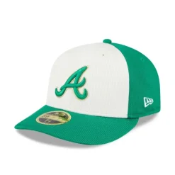 Hot Atlanta Braves St Patricks Day 2024 Low Profile 59FIFTY Fitted Hat - KTGCaps - Baseball caps for various teams, purchased online at a discount Caps