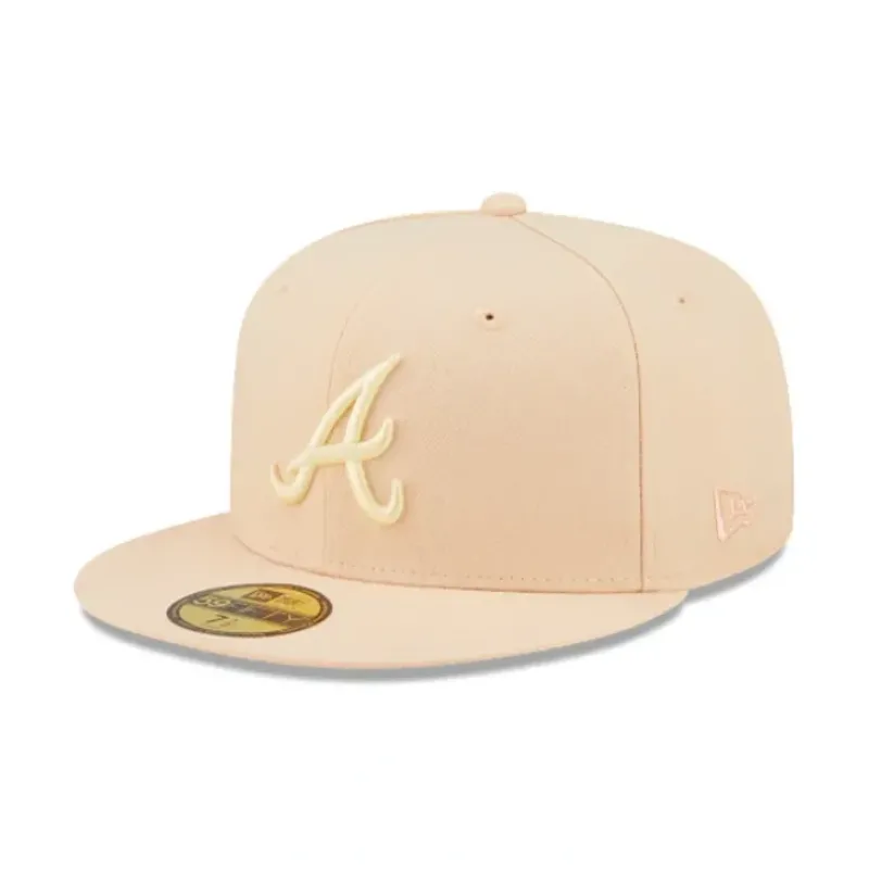 Flash Sale Atlanta Braves State Fruit 59FIFTY Fitted Hat - KTGCaps - Baseball caps for various teams, purchased online at a discount Caps