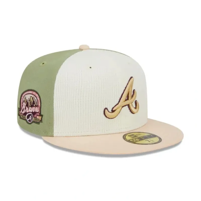 Cheap Atlanta Braves Thermal Front 59FIFTY Fitted Hat - KTGCaps - Baseball caps for various teams, purchased online at a discount Caps